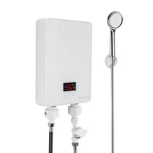 Mini 6000W Eléctrico Pequeño Calentador de Agua Baño Cocina Calentador de Agua Instantáneo - Imagen 1 de 13