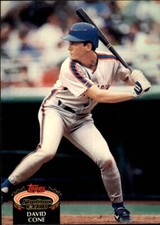 1992 Stadium Club New York Mets Baseball Card #17 David Cone
