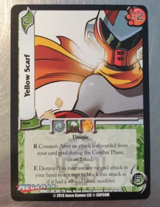 2013 Universal Fighting Systems Megaman Yellow Scarf Card #68/75 - Imagen 1 de 2