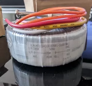 MT2114 = M5325C 25+25 160VA Toroidal Transformer Primary 240V AC 50Hz - Picture 1 of 4