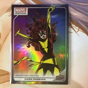 2023 Upper Deck Marvel Platinum High Series Rainbow Color Wheel Dark Phoenix - Picture 1 of 2