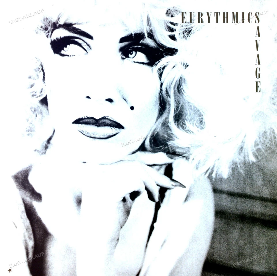 Eurythmics - Savage LP + Poster (VG+/VG+) '* - Image 1 of 1