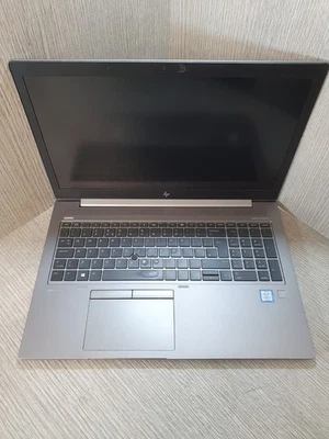 HP ZBook 15U G5 i5-7200U 32GB DDR4 256GB NVMe Radeon Pro WX 3100 Grade C EB2811 - Image 1 of 4