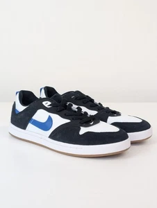 Nike Skateschuhe Herren UK 7 EU 41 Weiß Schwarz SB Alleyoop Blau Low Top - Bild 1 von 16