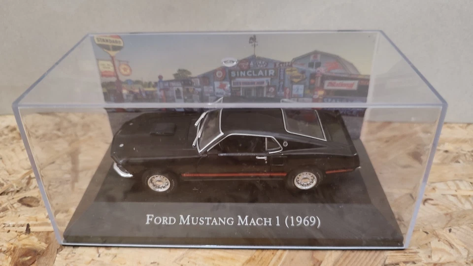 Ford Mustang Mach 1 1969 Edicola scala 1/43 - Immagine 1 di 1