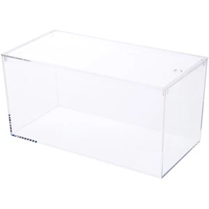 Pioneer Plastics 083CAQUA Clear Desktop Aquarium, 7.75" W x 3.75" D x 3.75" H - Picture 1 of 3
