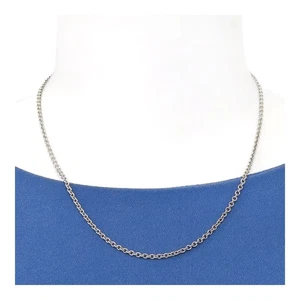 CARTIER Forsa Chain Necklace 750(K18WG) Women 【J】 - Picture 1 of 4