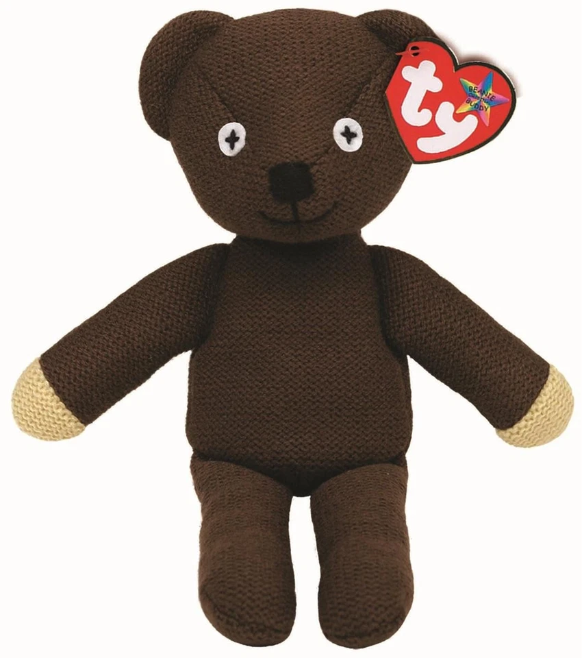 Ty Beanie Babies Mr Bohnen Teddybär UK - exklusiv