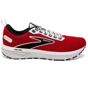 Neu Brooks Revel 6 Schuhe Herren 9,5 Turnschuhe Energize rot schwarz Straße Laufen - Bild 1 von 8