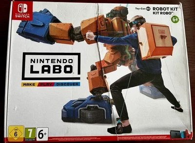 Nintendo Labo Toy-Con 02 - Robot Kit for Nintendo Switch New Open Box Box Damage - Image 1 of 4