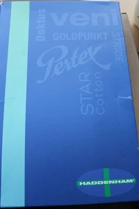 Haddenham pertex light CCL1 below knee + grip open toe compression socks  size 9 - Picture 1 of 5