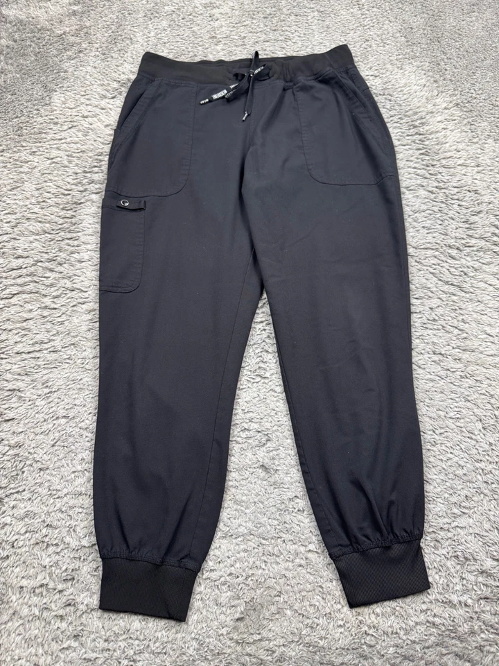 Pantalones Médicos Med Couture Mujeres Grandes Negros Pierna Cónica Uniforme Médico Enfermera Foto 1 de 4