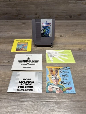 Nintendo NES TOP GUN The Second Mission Game - Manuals Tested - Image 1 of 4