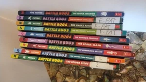 Battle Bugs by Jack Patton Pack Books (Lot) 2-10 - Imagen 1 de 8