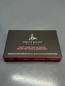 Danessa Myricks DEW IT FLIRTY Dewy Lip And Cheek Palette NIB - Picture 1 of 2