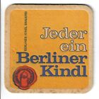 Germany Old Beer Coaster Jeder Ein Berliner Kindl Checkpoint Charlie remark 1967