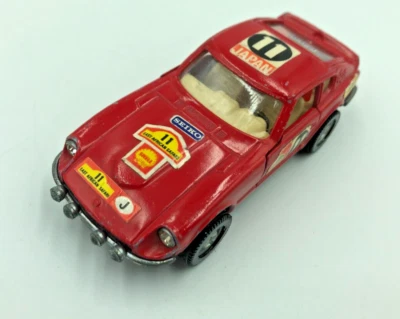 Corgi Toys Datsun 240 Z Whizzwheels Red EA Safari No. 394 Play Wear Loose 1/43  - Image 1 of 4