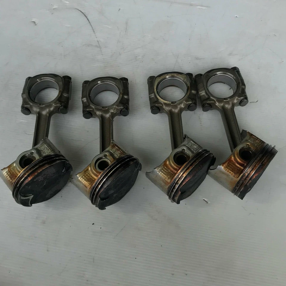 Piston set 4 engine pistons rods good condition KAWASAKI Z750 ZR7 ZR 750 2007 - image 1 of 4