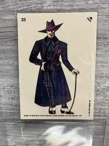 1989 Batman The Movie Stickers #33 THE JOKER - Picture 1 of 2