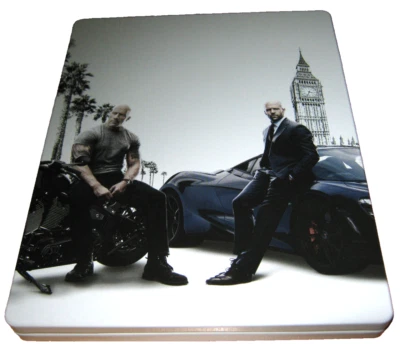*CASE ONLY* Fast & Furious: Hobbs and Shaw - Empty Steelbook Case - Image 1 of 3