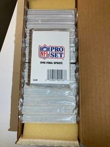1990 PRO SET NFL FOOTBALL FINAL UPDATE COMPLETE 33 CARD SET EMMITT SMITH - Picture 1 of 1