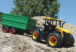 RC Traktor JCB Fastrac mit ANHÄNGER in 1:16 "2,4 GHz TOP QUALITÄT" 405300-1 - Bild 1 von 11