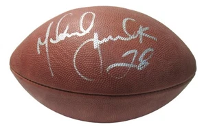 Marshall Faulk Signed Autographed NFL Official Leather Football Rams PSA/DNA - Picture 1 of 4