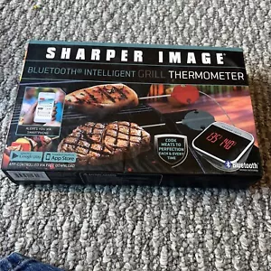 Grill Thermometer Sharper Image Bluetooth Intelligent Apple/Android Capability - Picture 1 of 3
