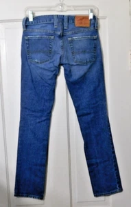 Lucky Brand Denim Jeans Lola Straight Short Inseam 00/24 (act 28x29) - Picture 1 of 10