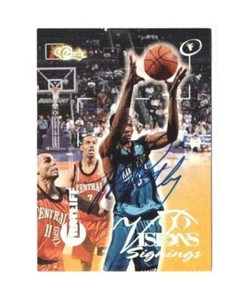 Autógrafo Theo Ratliff 1996 VISIONES CLÁSICAS EN TARJETA NCAA #188/375 - Imagen 1 de 2