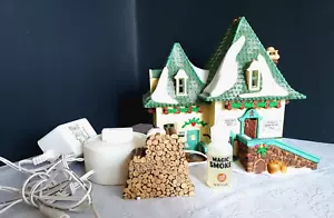 Dept. 56 "Elsie's Gingerbread" With Smoking Chimney Incl. Oil, 1998 - Picture 1 of 21