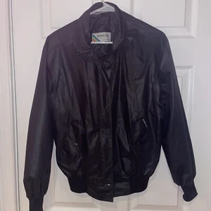 Members Only Vintage Size 13/14 Black Jacket - Picture 1 of 13