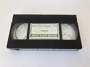 XYZ Clothing Meet Your Maker Skateboard Skate Video VHS Danny Way Pat Duffy 1999 - Foto 1 di 2
