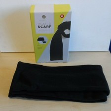 Gadget Lab Battery Powered Heated Scarf Black Fleece 157cm NEW  7A