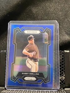 Robby Snelling 2024 Prizm Blue Prizm #161/199 - Padres - Foto 1 di 2