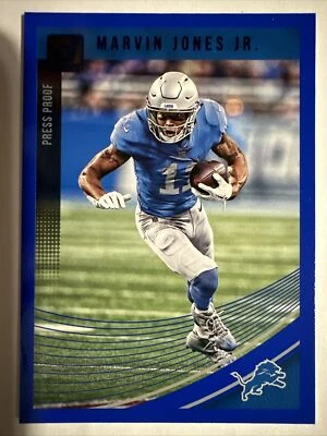 2018 Donruss Blue Press Proof Marvin Jones Jr #100 - Image 1 of 2