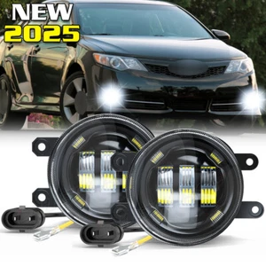 For 2012 2013 2014 Toyota Camry SE Front Bumper LED Fog Light Lamps Left&Right - Picture 1 of 12