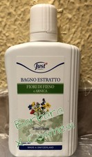 Bagno Estratto Tonificante Just (ARNICA E FIORI DI FIENO) - DA 250 ML NUOVO