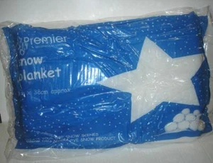 New 3m x 38cm Decorative Snow Blanket Fake Snow Christmas Decoration Display - Picture 1 of 1