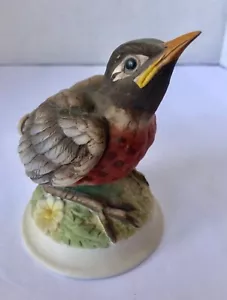 Vintage porcelain figurine hand painted Kelvin China Baby finch #limited edition - Bild 1 von 3