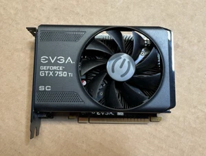 EVGA GeForce GTX 750Ti SC 2GB GDDR5 Graphic Card - 02G-P4-3753-KR - Bild 1 von 7