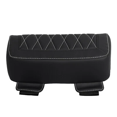 Black + White Stitching Rear Seat Trunk Filler Pad For Indian Roadmaster 2015-up Foto 1 de 4