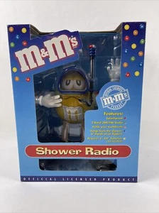 M&M’s Yellow M&M Character Scuba Diver Shower Radio w/ Toothbrush Holder NEW - Picture 1 of 2