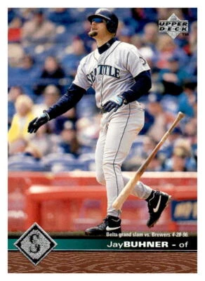 1997 Upper Deck #177 Jay Buhner   Seattle Mariners  Baseball NM - Image 1 of 2