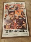 The Wild And The Dirty Original 1978 27X41 One Sheet Movie Poster Gilbert Roland