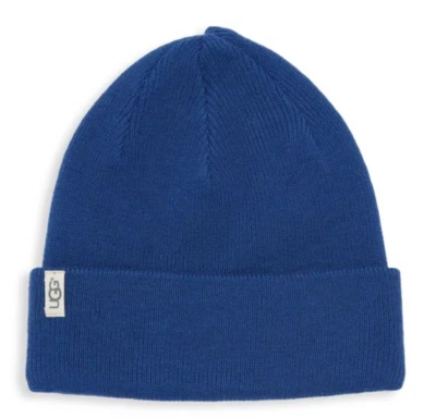 UGG Australia Kids Beanie Blue Hat Wool Blend Nwt fits 4-6 years old unisex - Image 1 of 2