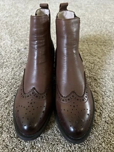 Botas Beau para mujer 37 punta de ala de otoño al tobillo occidental sin cordones cómodas - Imagen 1 de 6