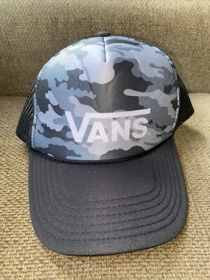 Vans Camo Trucker Hat Snapback - Image 1 of 4