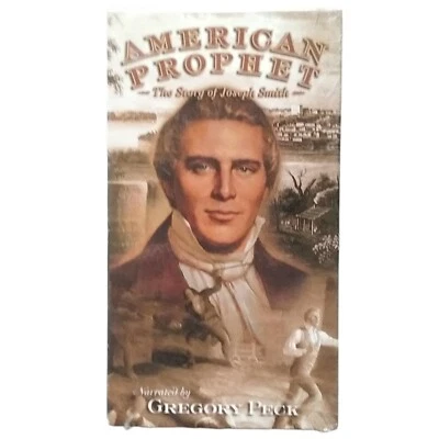 American Prophet VHS 1999 The Story Of Joseph Smith Narrated By Gregory Peck New - Image 1 of 2