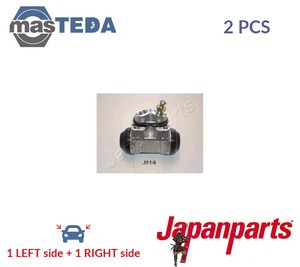 2x JAPANPARTS REAR DRUM WHEEL BRAKE CYLINDER PAIR CS-H14 A FOR ROVER 200